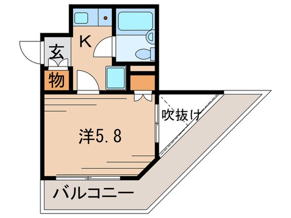 ＭＡＩＮＳＴＡＧＥ武庫川の物件間取画像